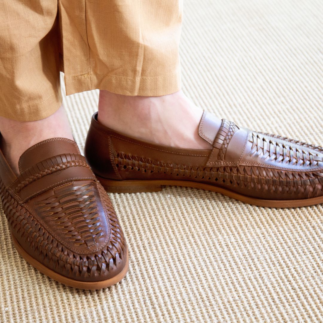 NEW DIBA TRUE men\'s sound wave slip on loafer in tan DIBA True Men main image 3