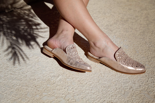 Stepping into Shimmer: Embrace the Glamour of Diba True Metallic Shoes