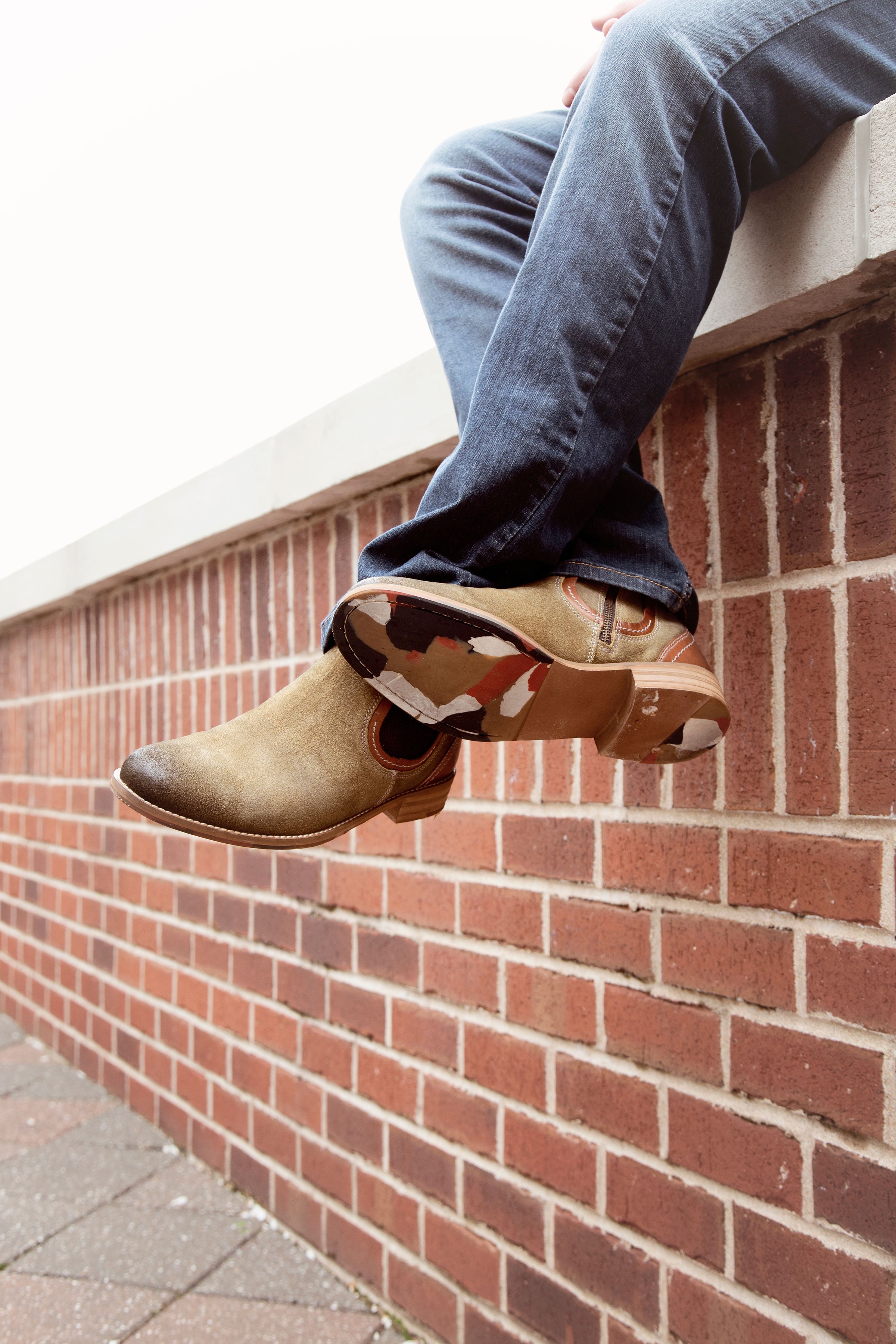 Tecovas granite outlet suede