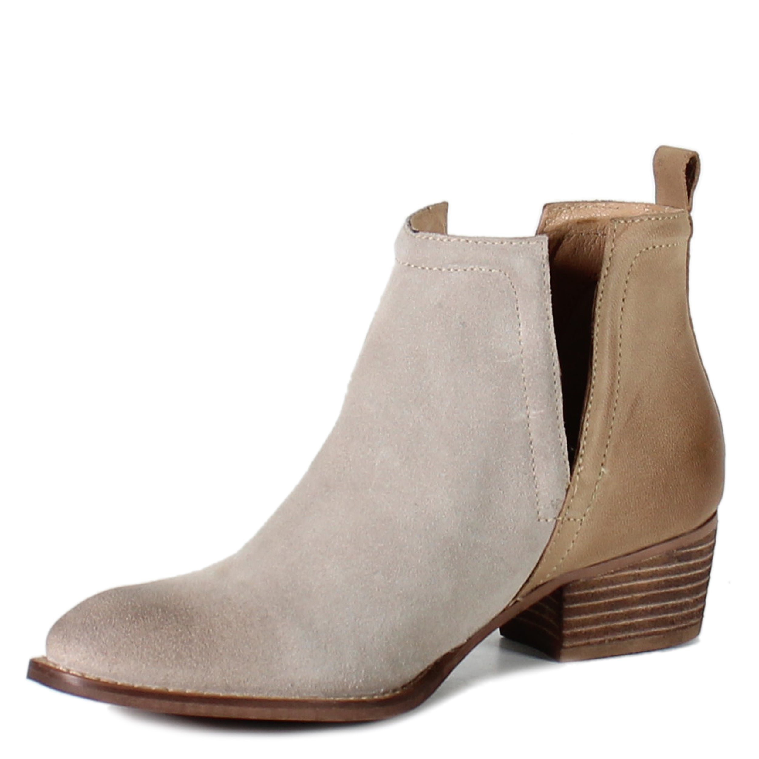 Cognac cutout booties best sale